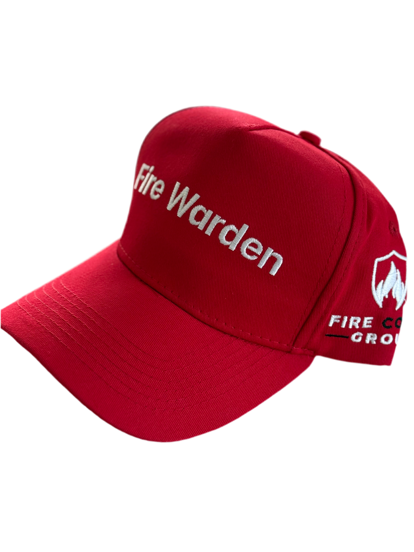 Fire warden cap hat ppe red