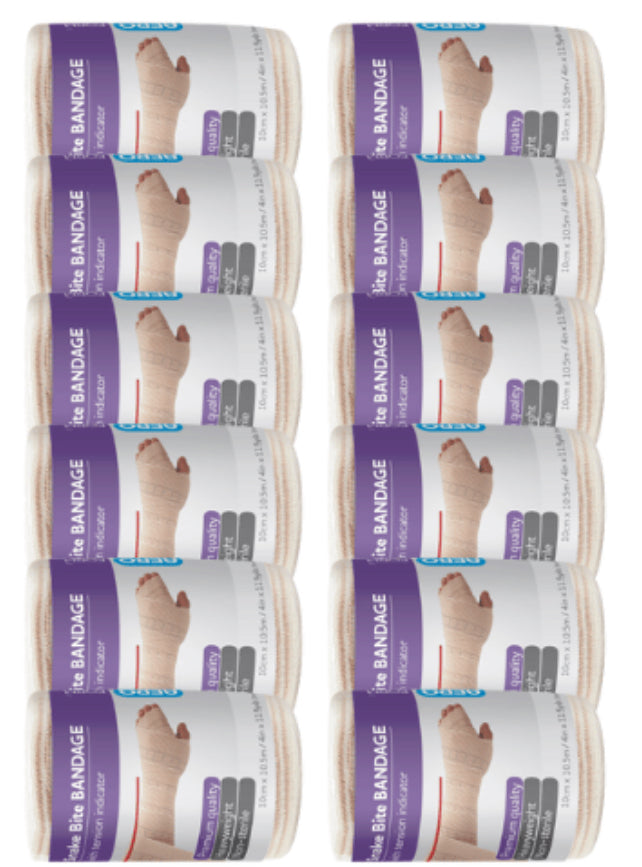 AEROFORM Snake Bite Bandage with Indicator 10cm x 10.5M