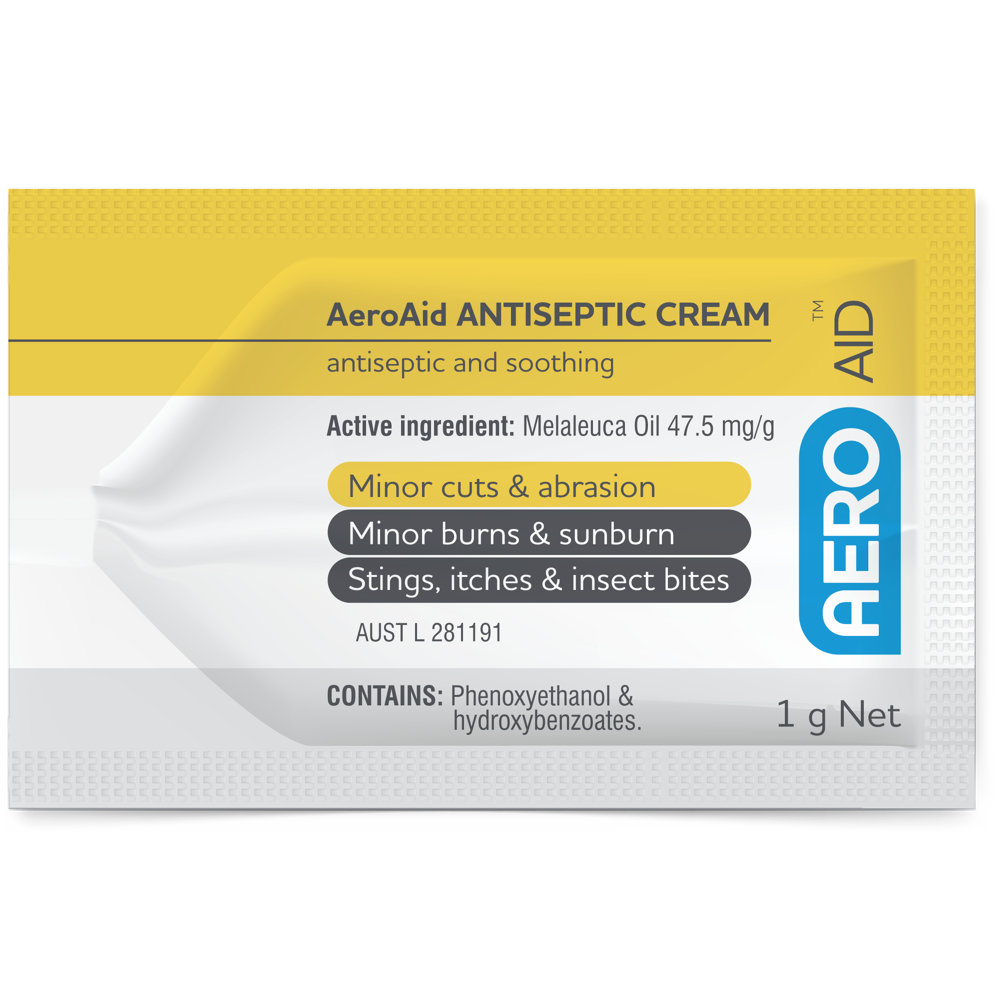 AEROAID Antiseptic Cream Sachet 1g/ 500pack