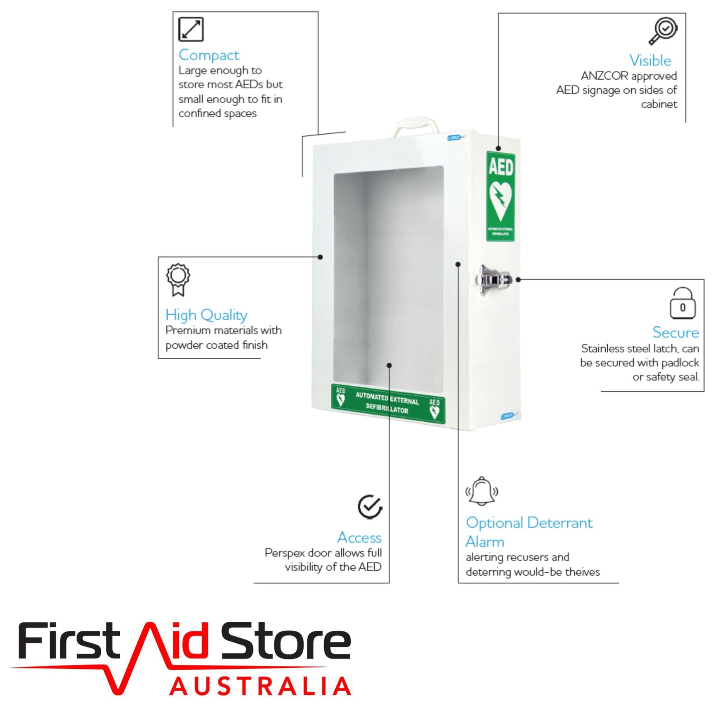 AED Standard Wall Cabinet