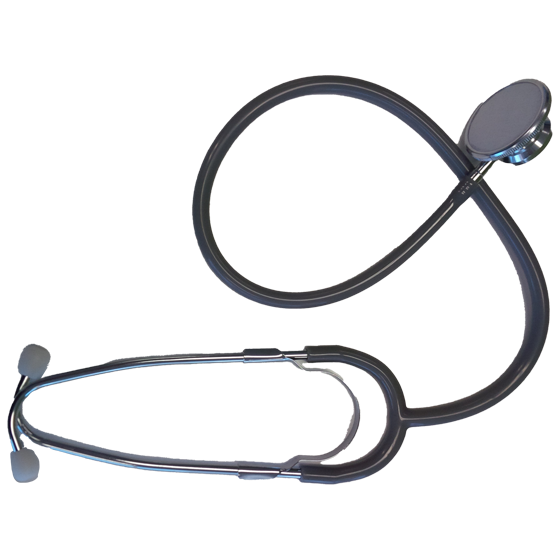 Stethoscope Dual Head Economy Black