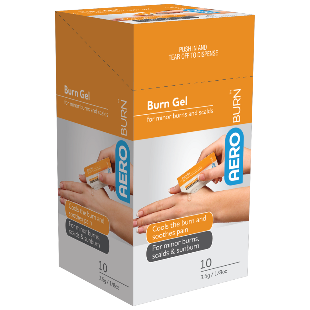 AEROBURN Burn Gel Sachet 3.5g pack/10