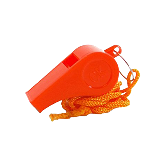 AEROSUPPLIES Yellow Plastic Whistle