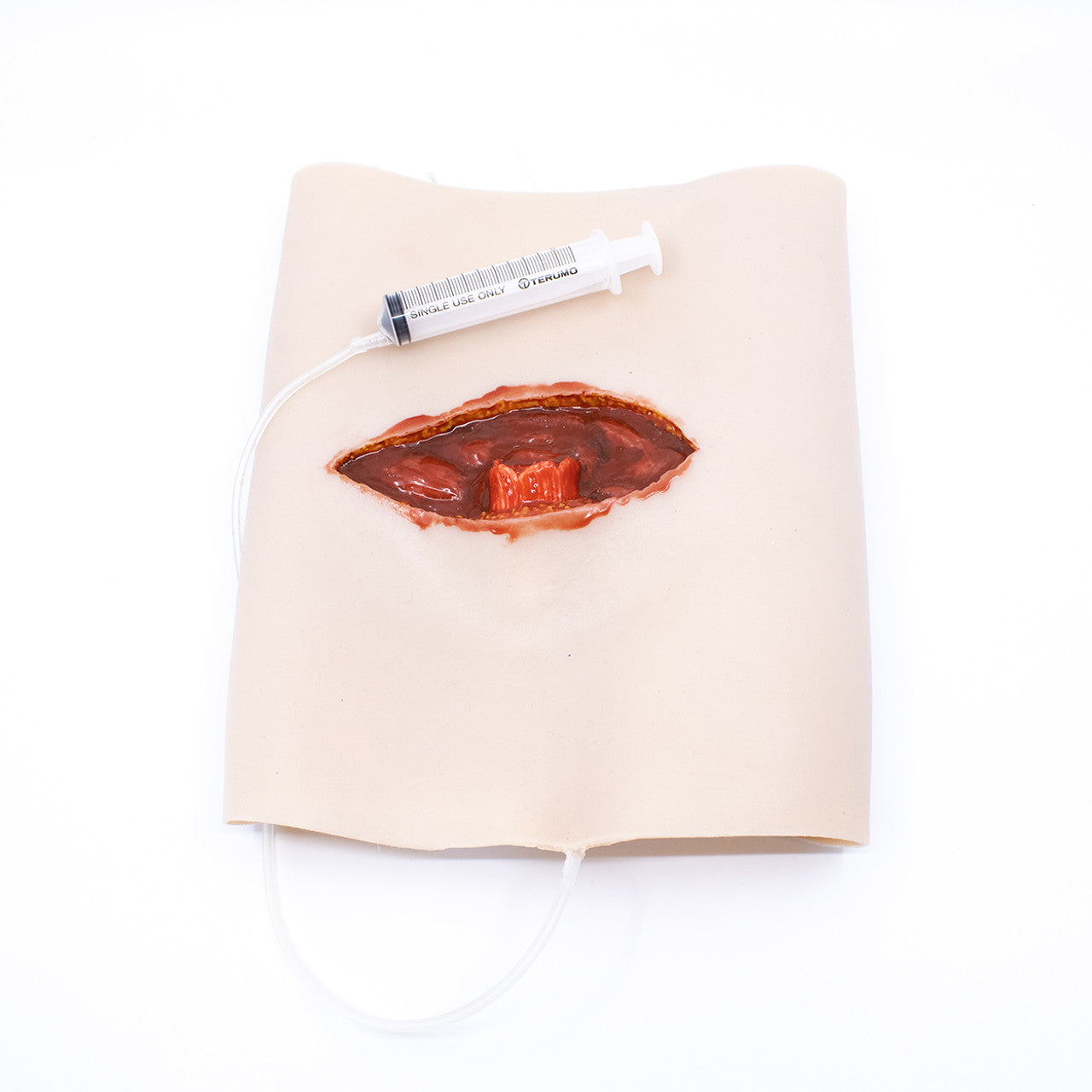 Wearable Open Femur Fracture - Upper Leg - w/ Bleeding Capacity