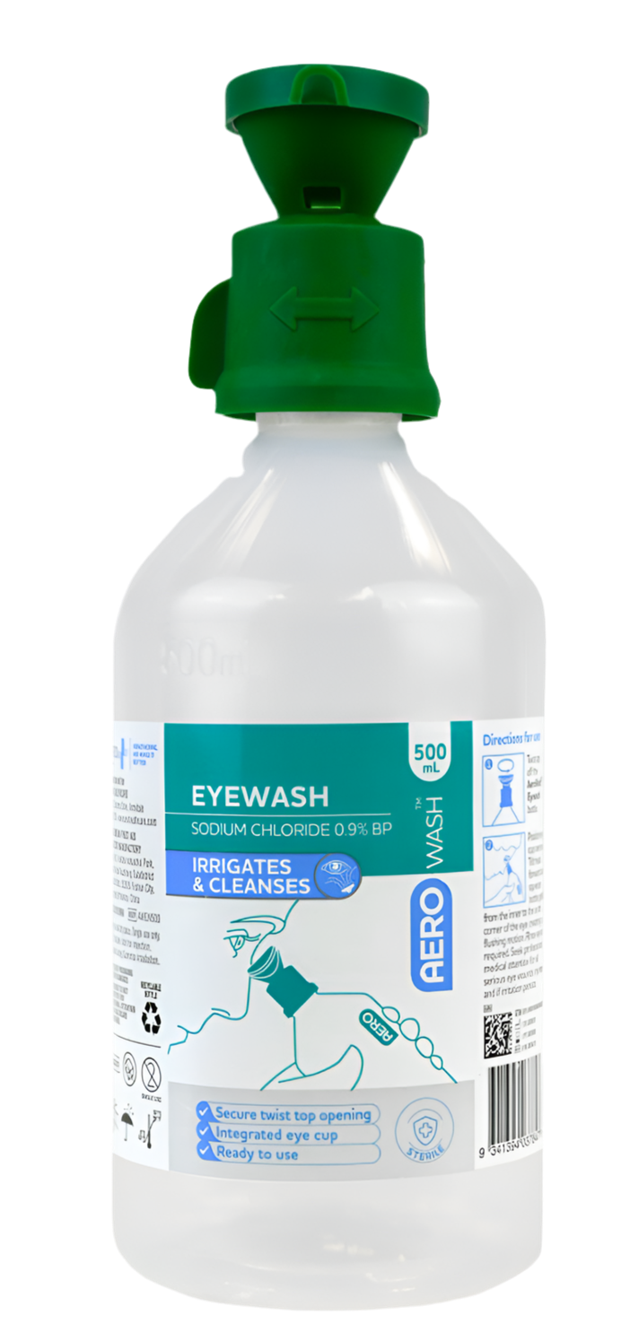 Eyewash Bottle 500mL AEROWASH