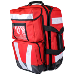 AEROBAG Red Trauma First Aid Backpack