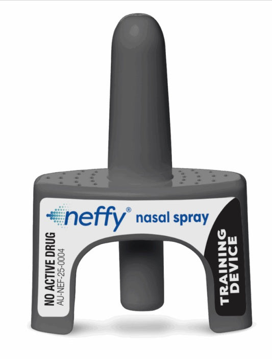 Neffy Nasal Spray Training Device Trainer