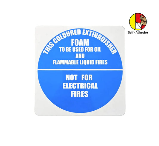 Air Foam Extinguisher I.D Sign (Self-adhesive)
