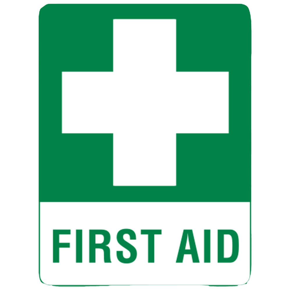 Large Metal First Aid Sign 60 x 45cm