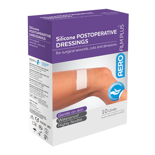 AEROFILM PLUS Sensitive Silicone Postoperative Dressing 9 x 15cm