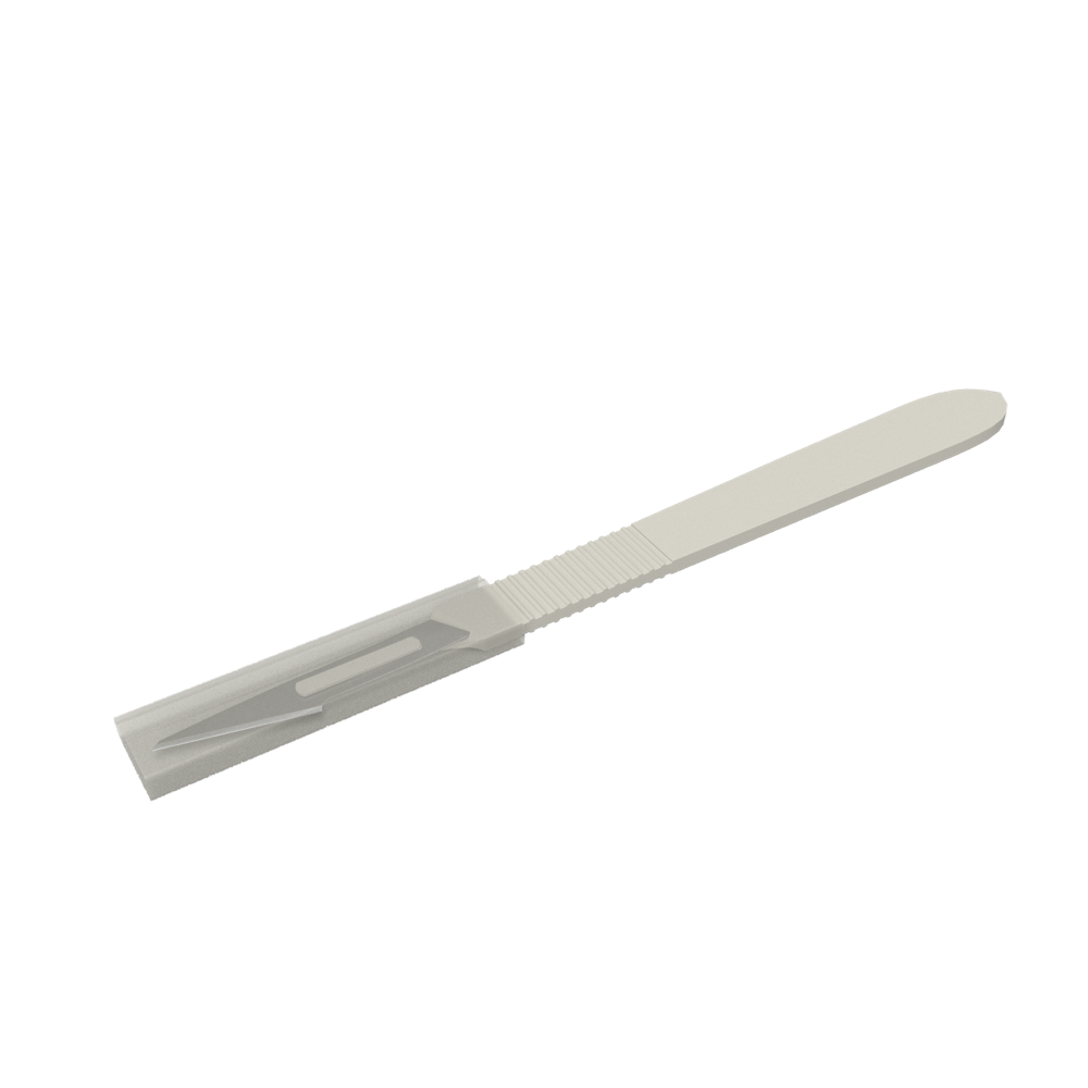 AEROINSTRUMENTS Disposable No 10 Scalpel Blade &amp;amp; Handle Sterile