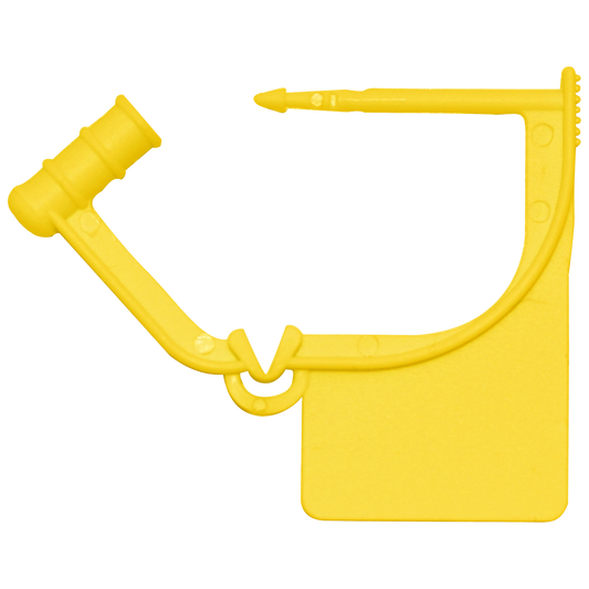 Small Yellow Plastic Safety Seal