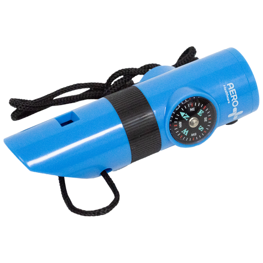 AEROSUPPLIES Survival Aid (Torch, Whistle, Mirror, Magnifying Glass, Compass)