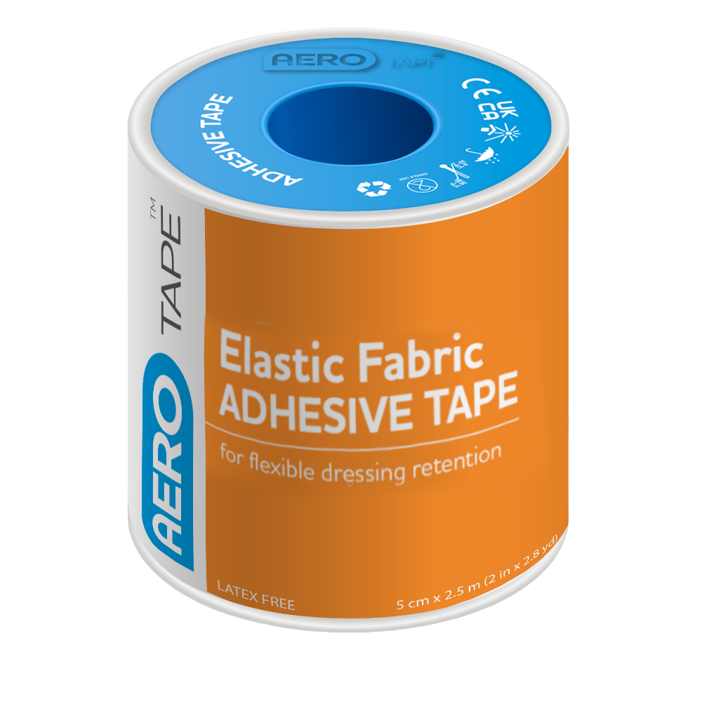 AEROTAPE Elastic Fabric Adhesive Tape 5cm x 2.5M