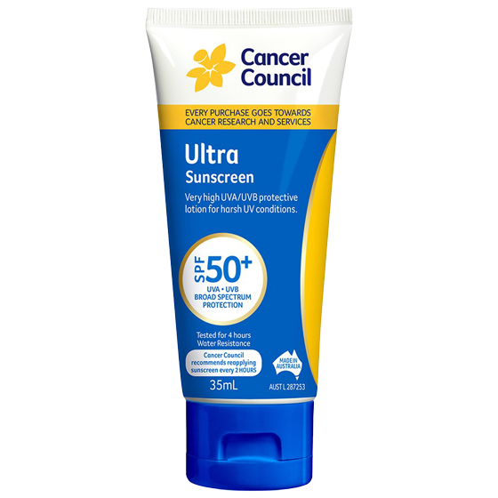 CANCER COUNCIL SPF50+ Ultra Sunscreen Traveller 35mL