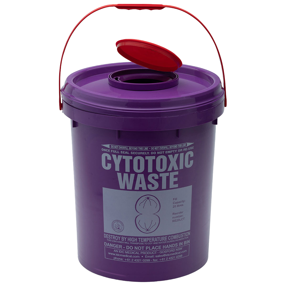AEROHAZARD Cytotoxic Disposal Container 23.0L