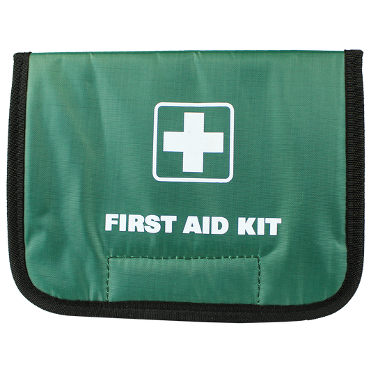 AEROBAG Green Fold-Over First Aid Bag 21.5 x 4.5 x 15.5cm