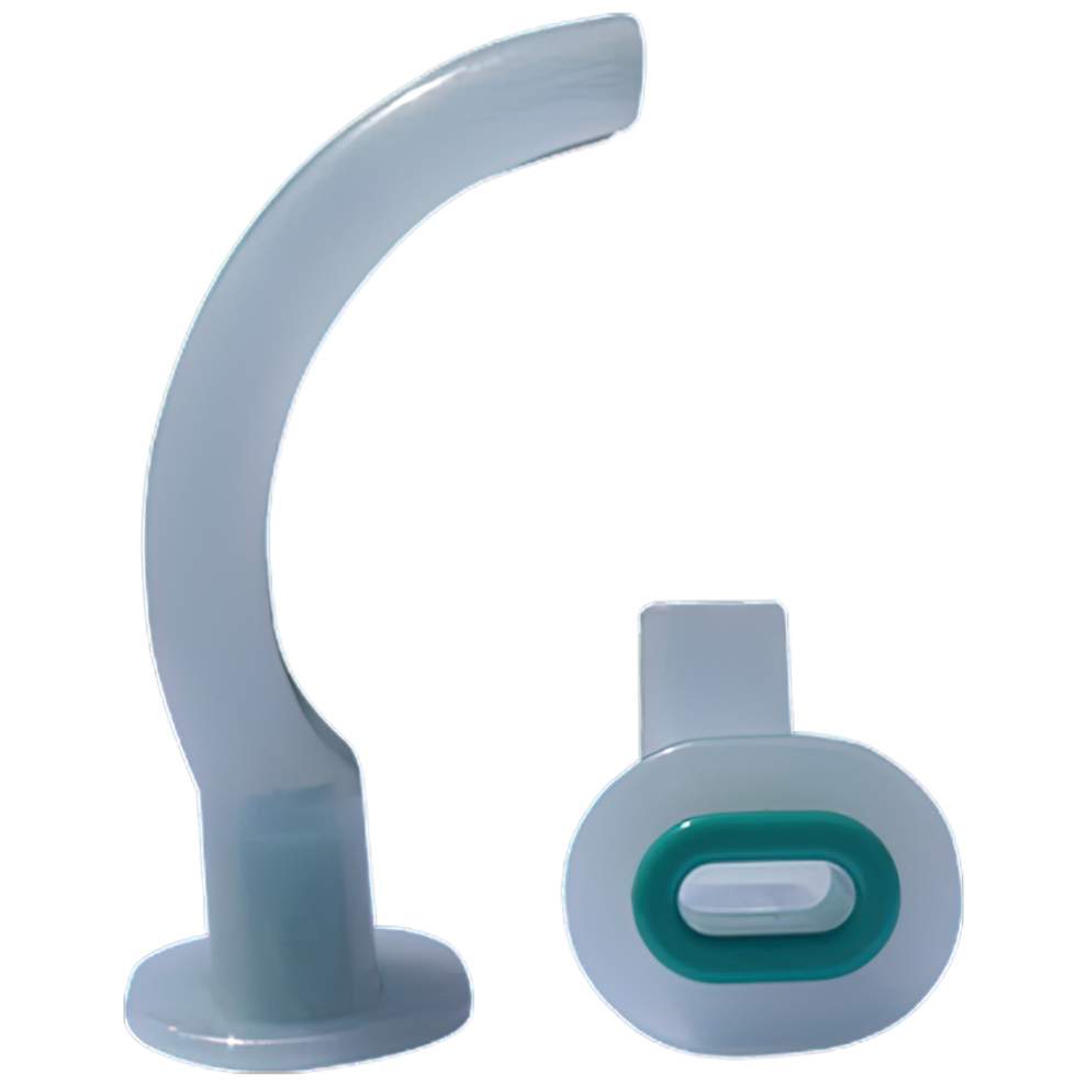 Green Small Sterile Guedel Airway Size 2 (ISO 8.0) First Aid Store