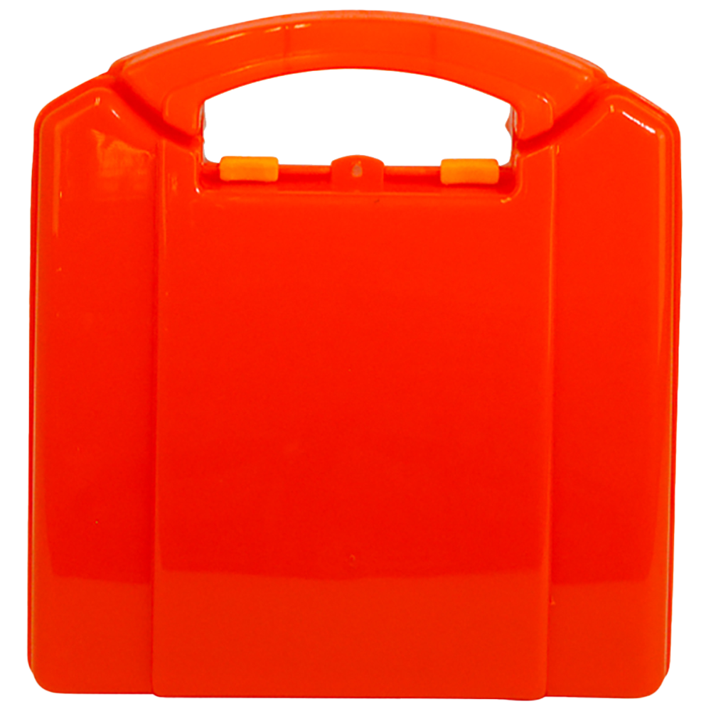 AEROCASE Small Orange Neat Plastic Case 19 x 17.5 x 7cm