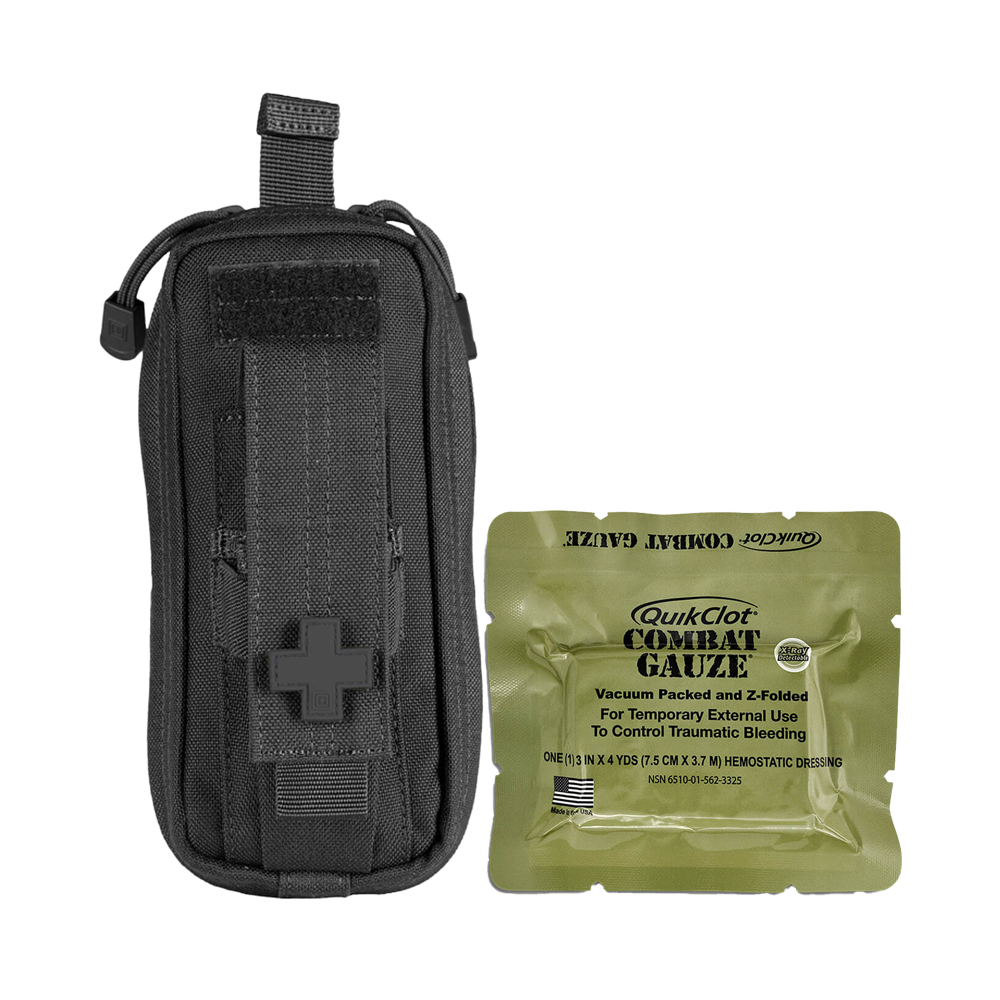 RAPIDSTOP Bleeding Control Kits - Small,Tactical Pouch,Combat Gauze