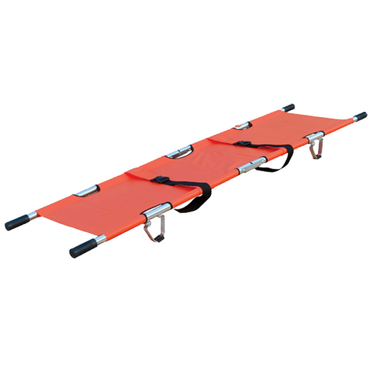 AERORESCUE Alloy Dual-Fold Emergency Pole Stretcher (Foldable Stretcher)