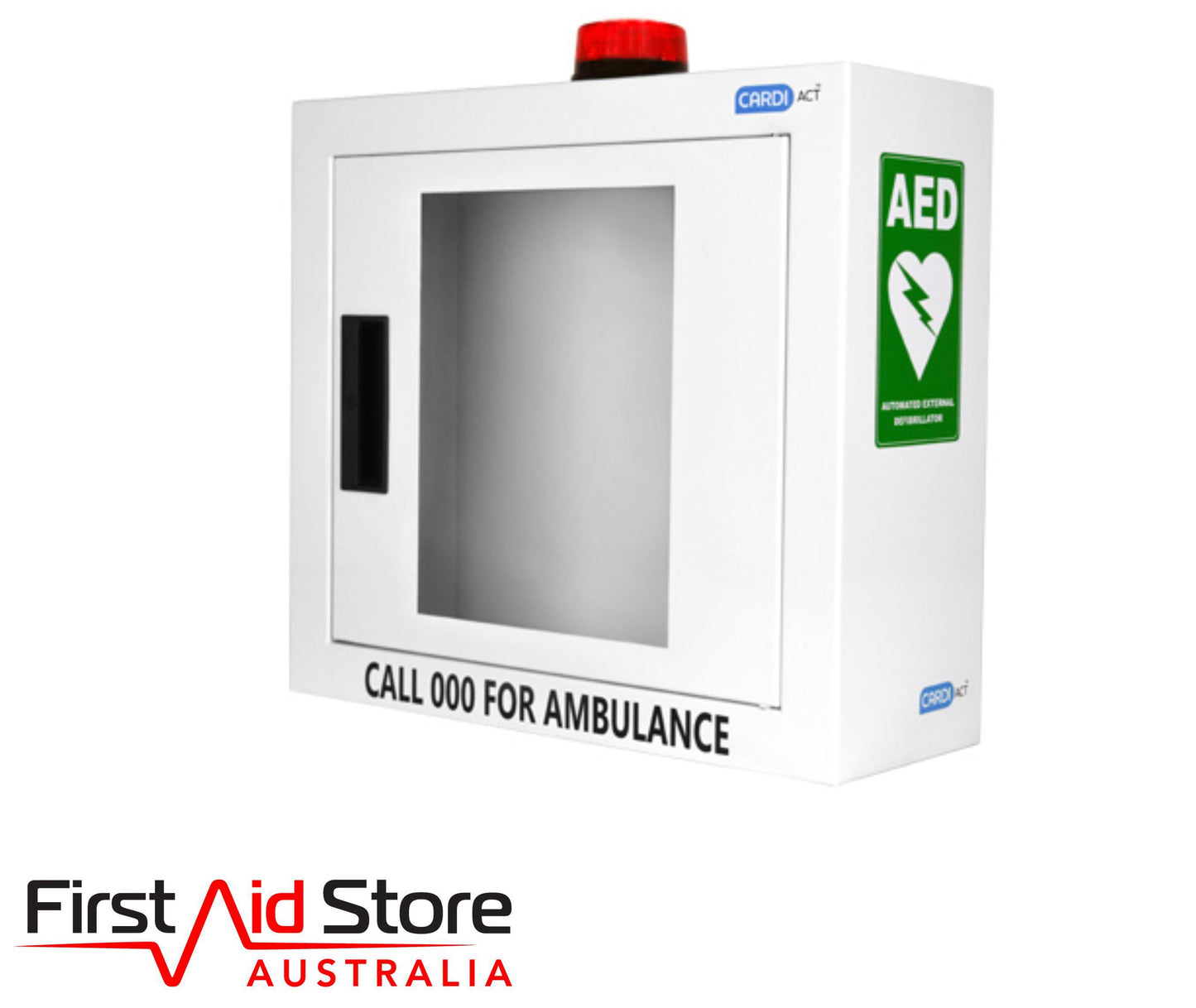 AED Wall Cabinet with Alarm & Flashing Light