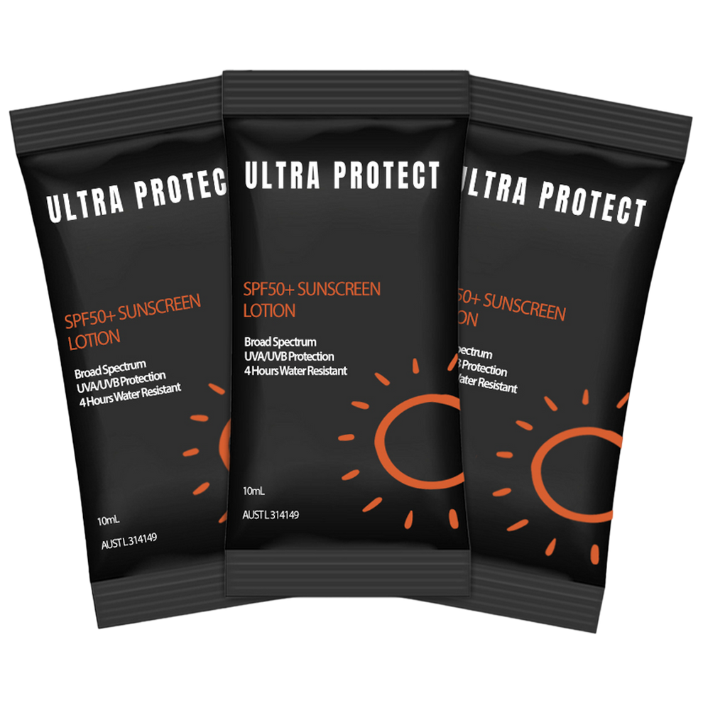 ULTRAPROTECT SPF50+ Sunscreen Sachet 10ml – First Aid Store Australia