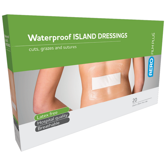 AEROFILM PLUS Waterproof Island Dressing 15 x 20cm Box/20