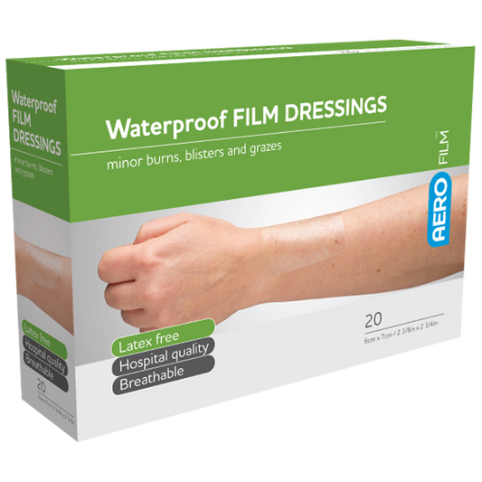 AEROFILM Waterproof Film Dressing 6 x 7cm Box/20