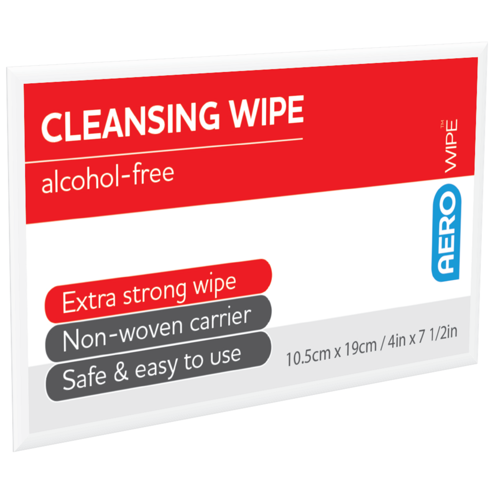 AEROWIPE Alcohol-Free Cleansing Wipes Carton/2000 (Short Dated - Expiry 30.09.2024)